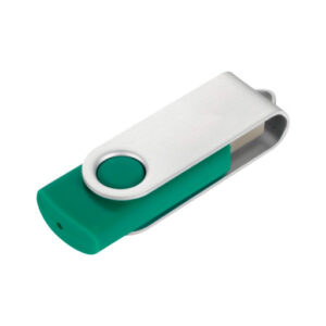 Memoria USB Giratoria Verde